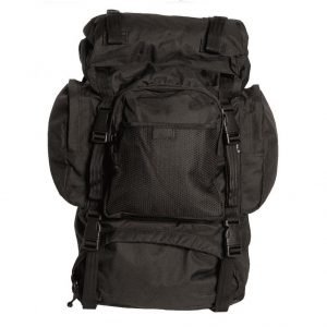 Mil-Tec Commando rinkka 55 l, musta | Kamavaja.fi verkkokauppa