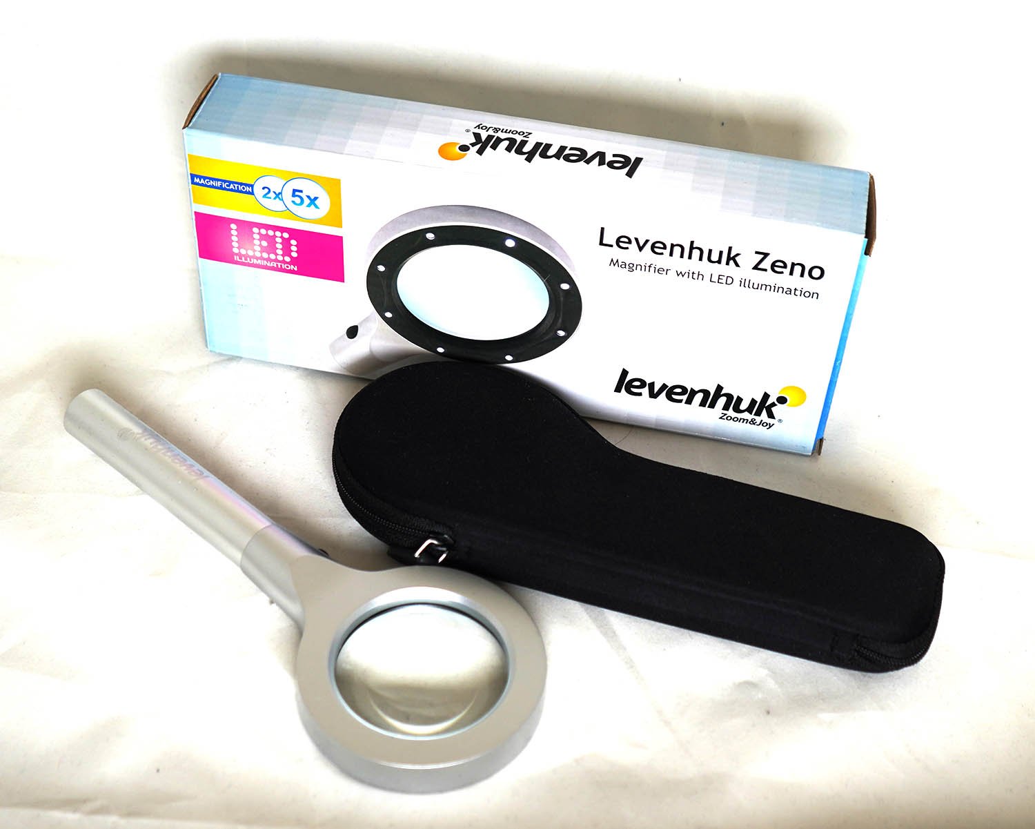 Levenhuk Zeno 500 suurennuslasi 3,5x LED-valolla - Image 4