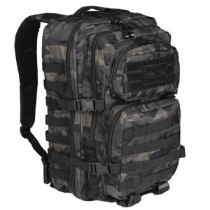 Mil-Tec US Assault suuri reppu 36L dark camo