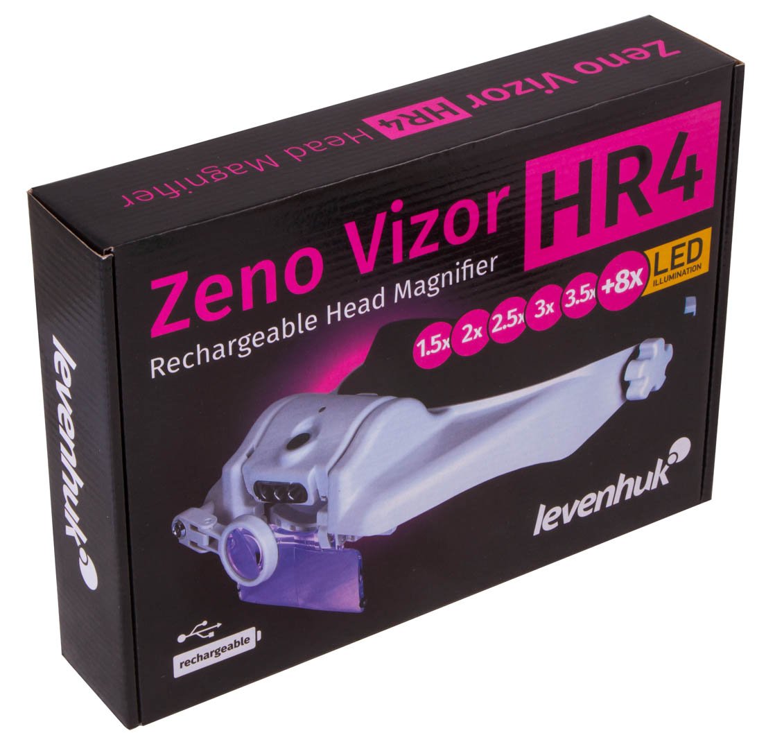 Levenhuk Zeno Vizor HR4 uudelleenladattava pantaluuppi - Image 2
