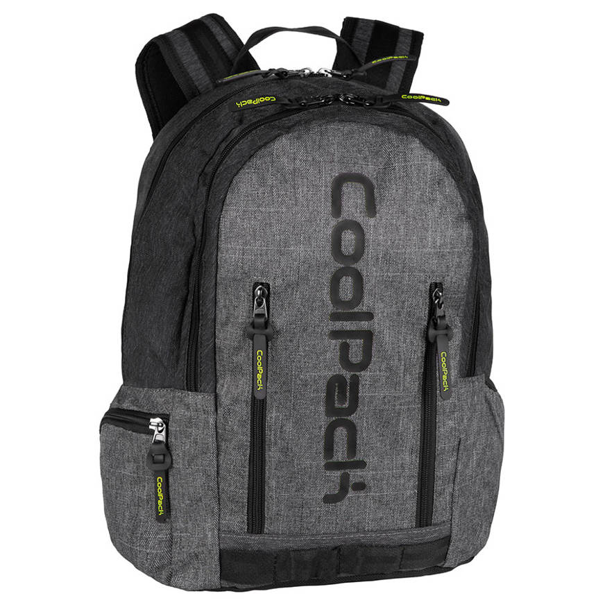 CoolPack Impact II tummanharmaa 25L reppu