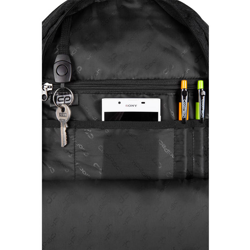 CoolPack Impact II tummanharmaa 25L reppu - Image 5